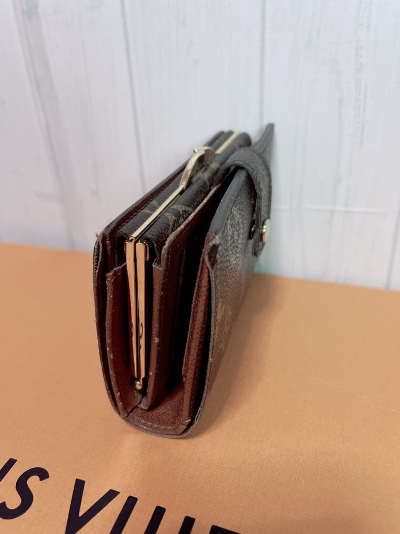 【人気モデル】Louis Vuitton ルイヴィトン 二つ折り財布 モノグラム