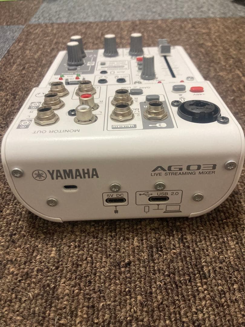 Yamaha AG03 ライブストリーミングミキサー