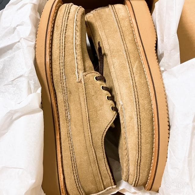 【未使用】ラッセルモカシン ブーツ S1278-27V（プー76）