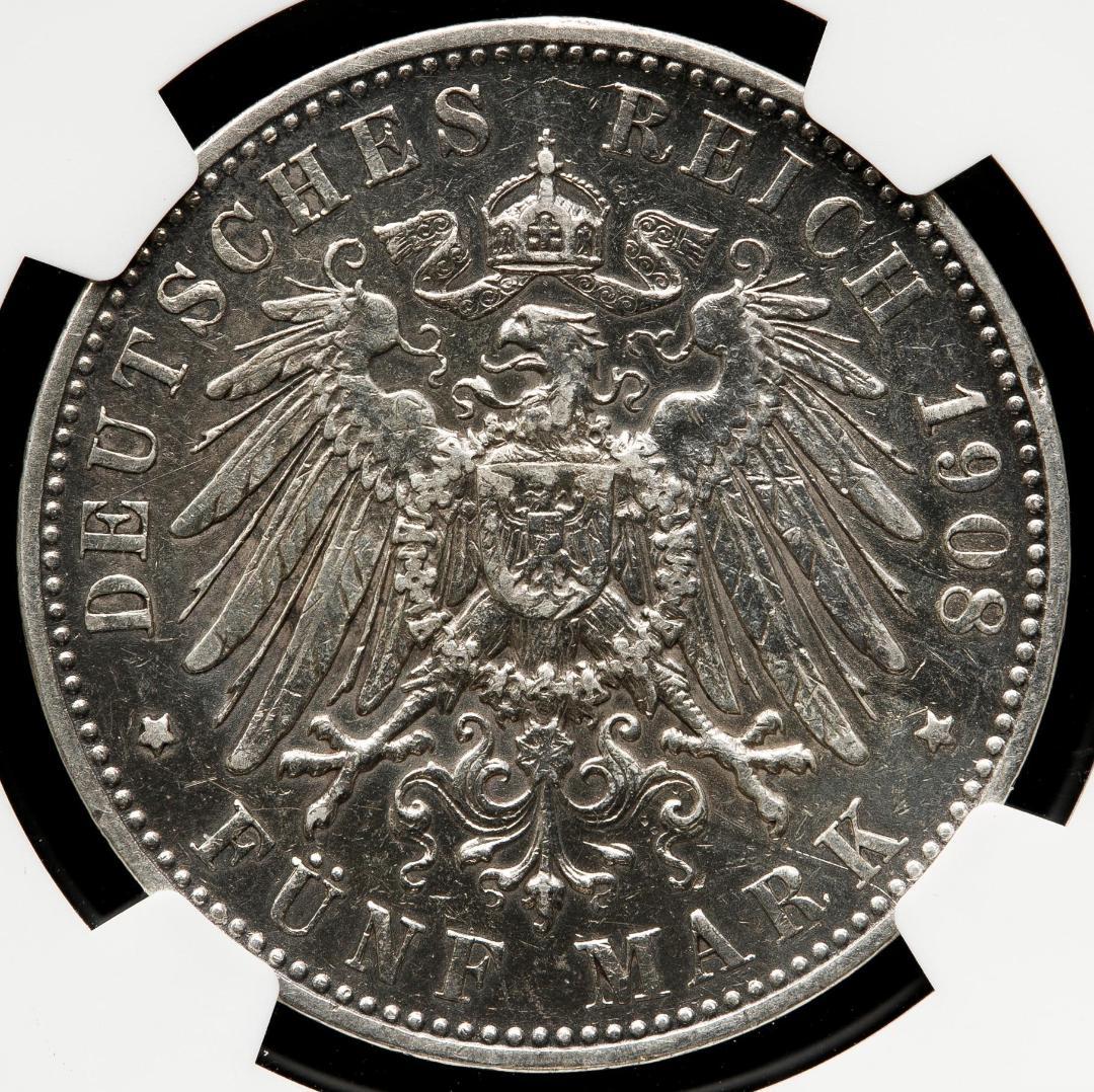 NGC-XF Details洗浄　ドイツ バイエルン オットー１世 1908D