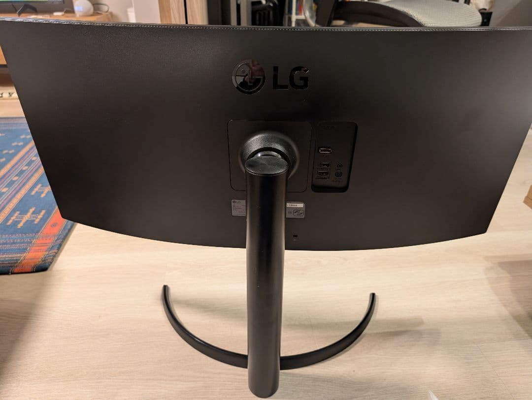 LG ゲーミング モニター UltraGear 34WP65C-B 34インチ