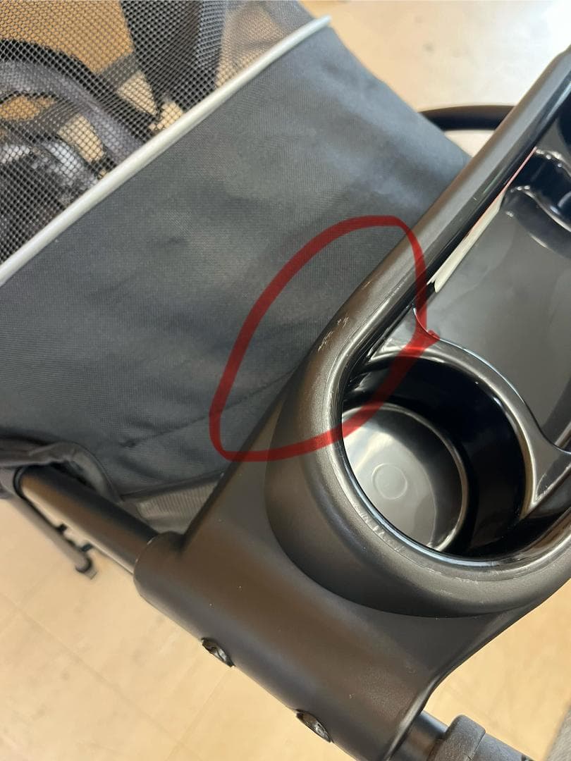 訳あり品 ペティーク デュラブル ペットストローラー ペットカート 犬 ねこ