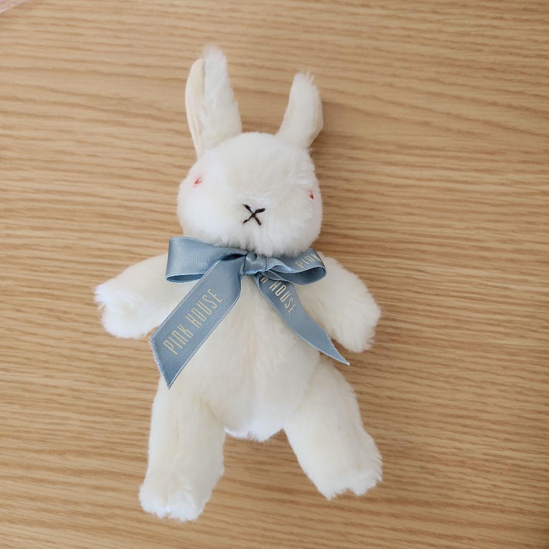 PINK HOUSE 白うさぎのコサージュ