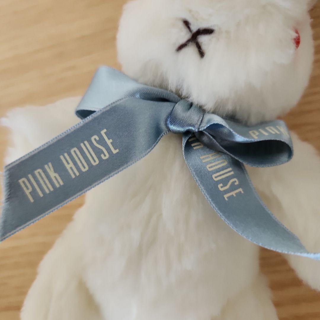 PINK HOUSE 白うさぎのコサージュ