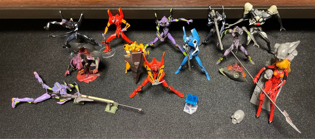 エヴァンゲリオン エントリーカプセル　フィギュアセット　+　アスカ　フィギュア