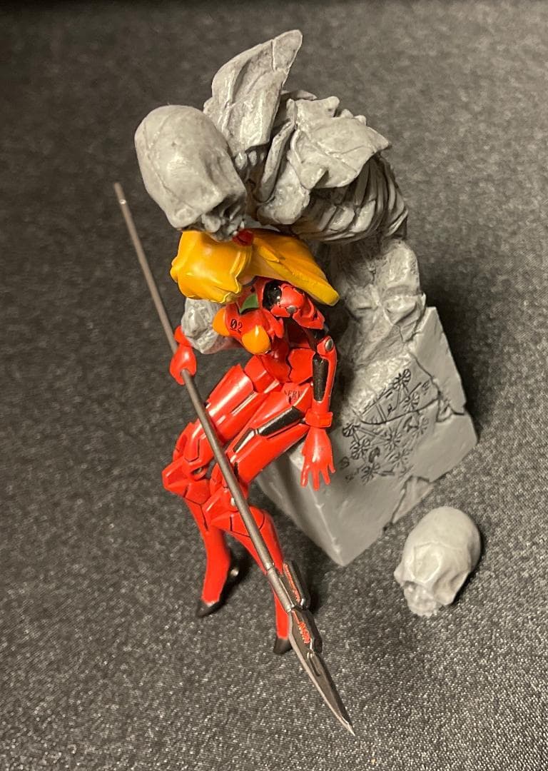 エヴァンゲリオン エントリーカプセル　フィギュアセット　+　アスカ　フィギュア