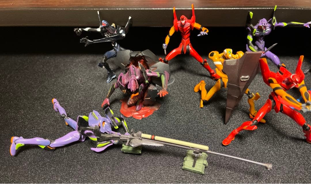 エヴァンゲリオン エントリーカプセル　フィギュアセット　+　アスカ　フィギュア