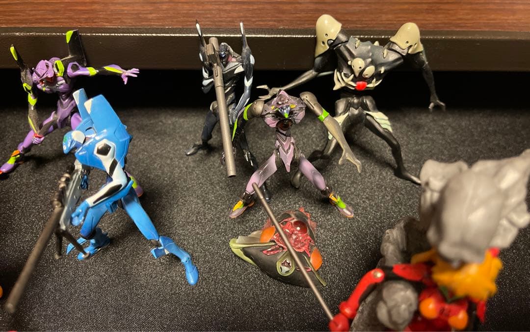 エヴァンゲリオン エントリーカプセル　フィギュアセット　+　アスカ　フィギュア