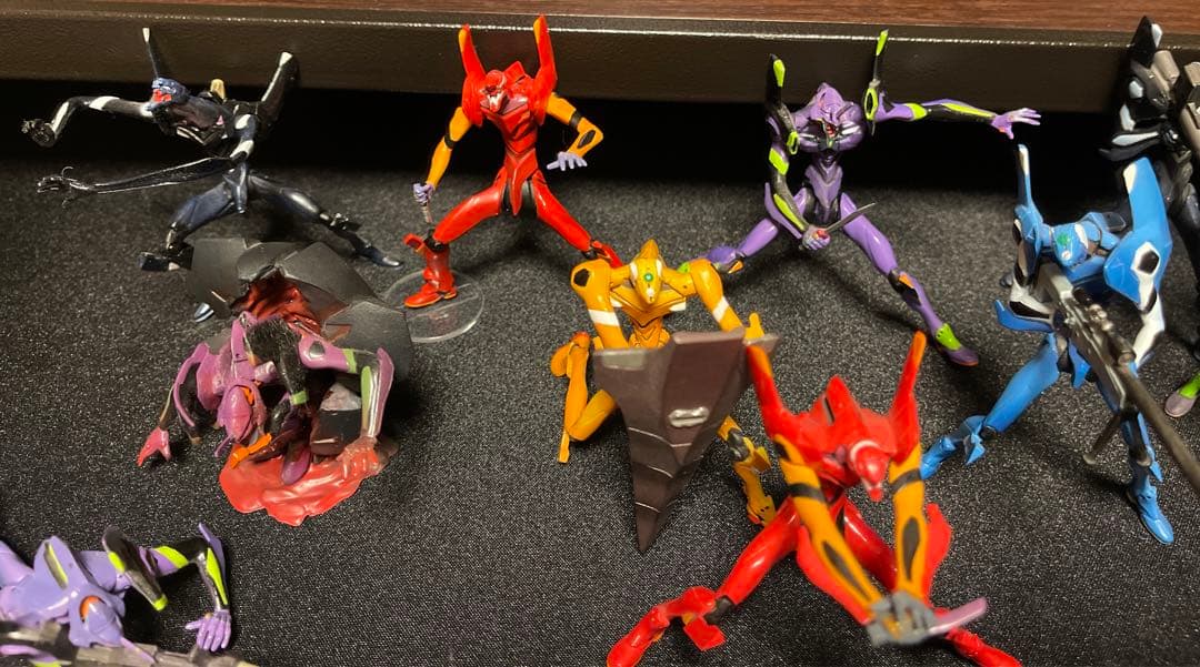 エヴァンゲリオン エントリーカプセル　フィギュアセット　+　アスカ　フィギュア
