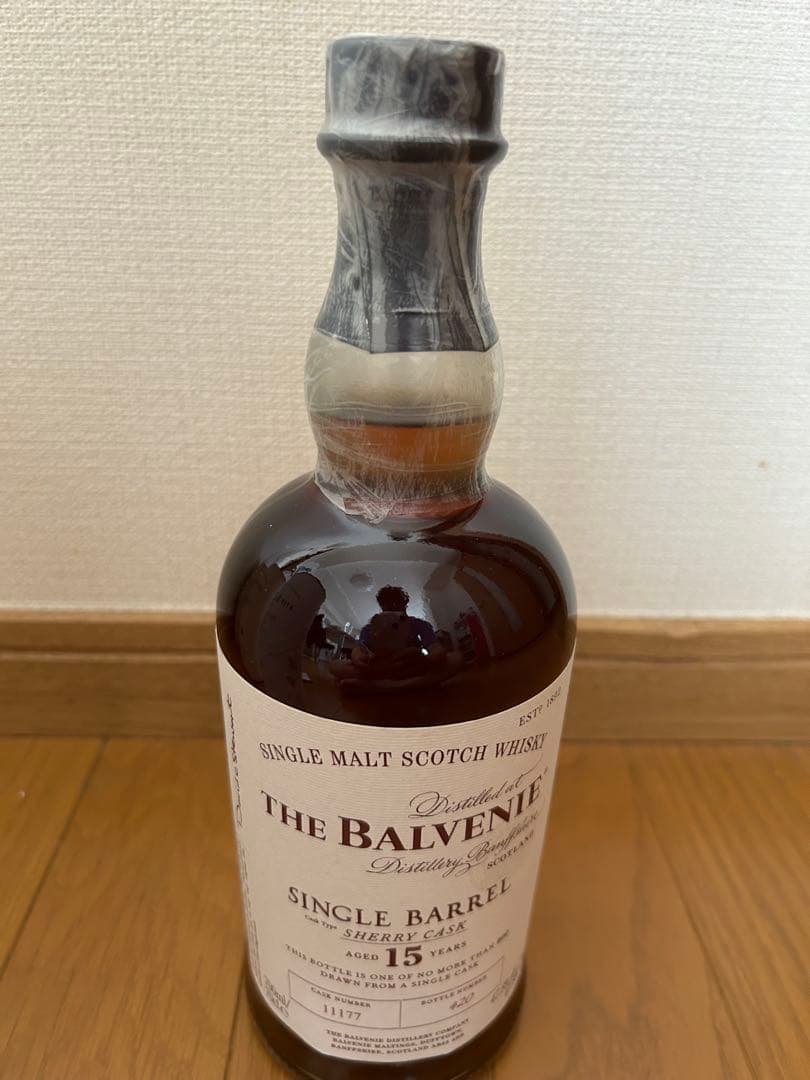 ウイスキー BALVENIE SINGLE BARREL 15 YEARS sherry