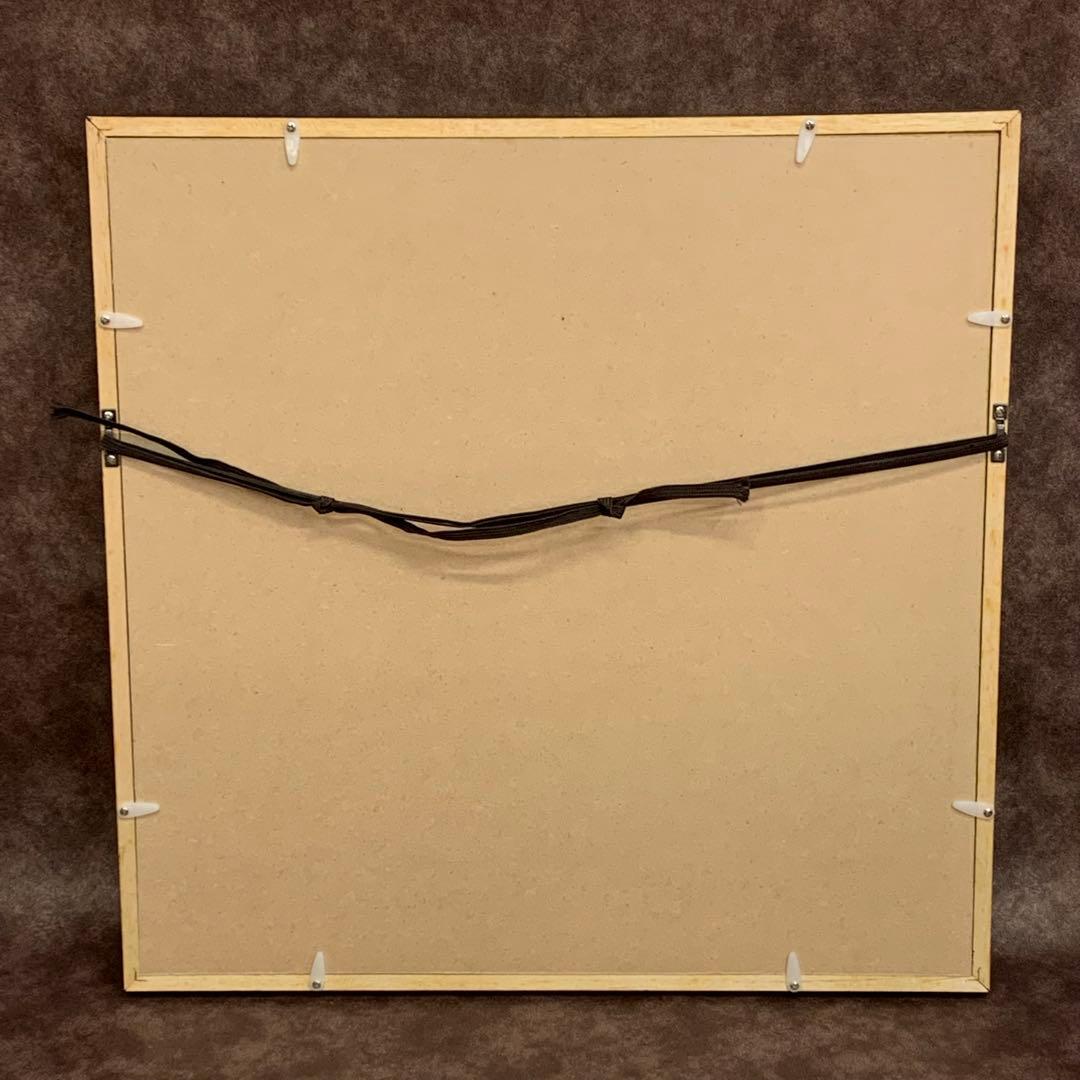 【美品】御木幽石　泣いた分　地蔵 和紙 ファブリックパネル 大