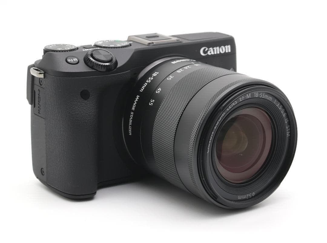 ■完動品 ほぼ新品 Canon EOS M3 ミレーレス一眼