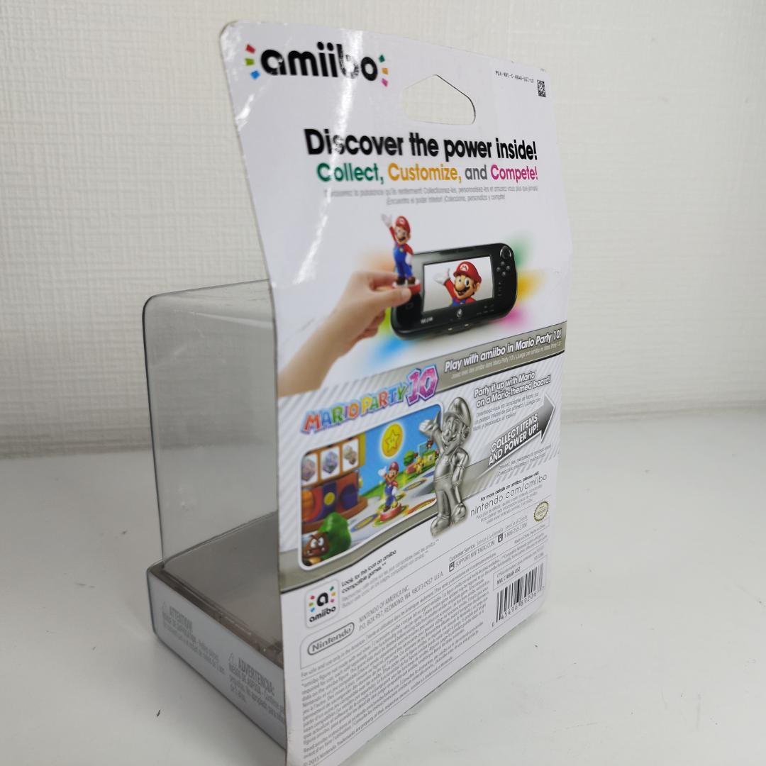 アミーボ シルバー マリオ 北米版 新品 Silver 任天堂 Sup IO26