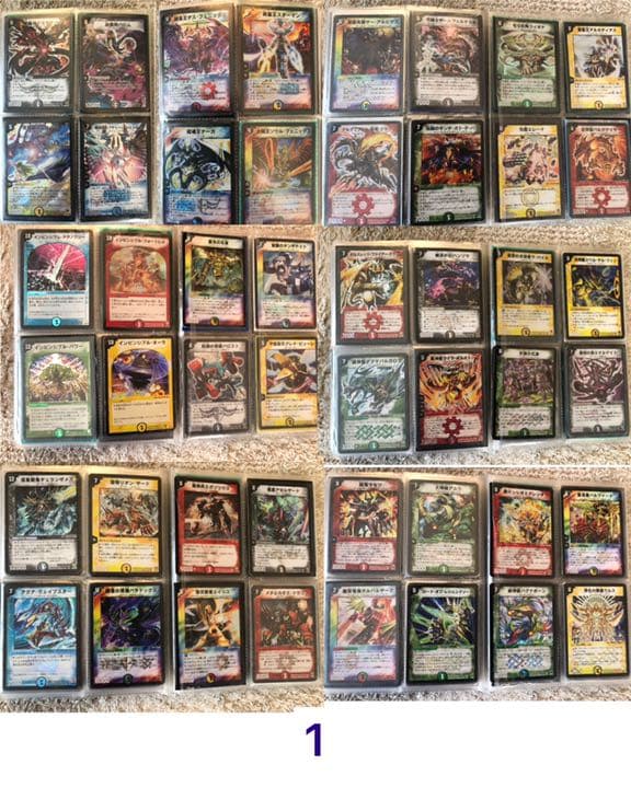 デュエマまとめ売り 約3300枚 付録 スリーブ スーパーデッキ等