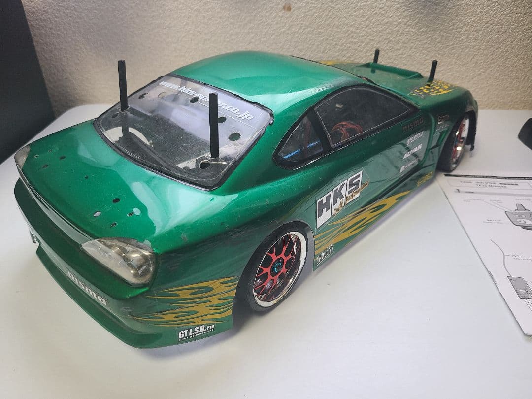 即走行可能　ヨコモ　ドリフトパッケージ　HKS S15 YOKOMO ドリパケ