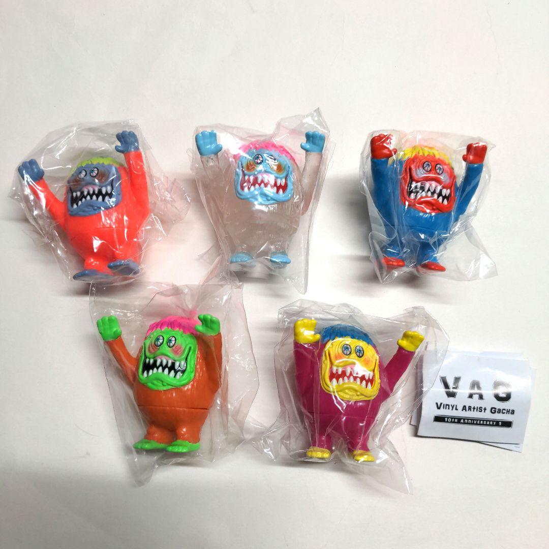 ☆VAGガチャ10thアニバーサリー☆VONGO5種セット☆メディコムトイ☆