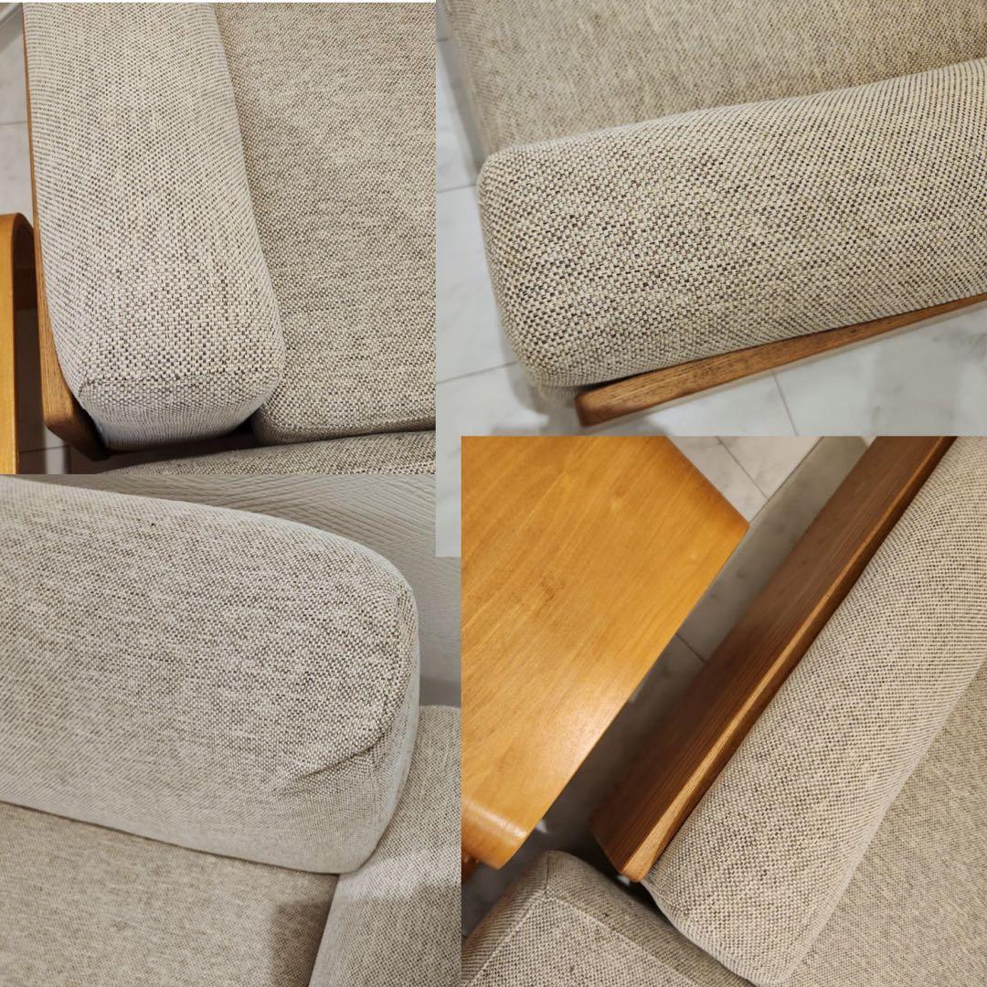 unicoウニコ TREL(トレル)カバーリングソファ 3点セット