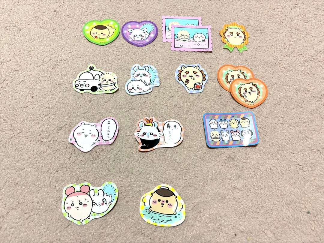 ちいかわダイカットステッカー5 バラ売り