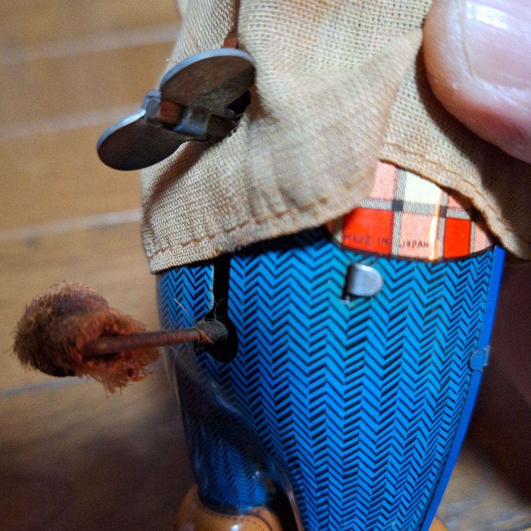 Theodoros 【クマ　眼鏡拭き】ブリキ　昭和レトロ　おもちゃ