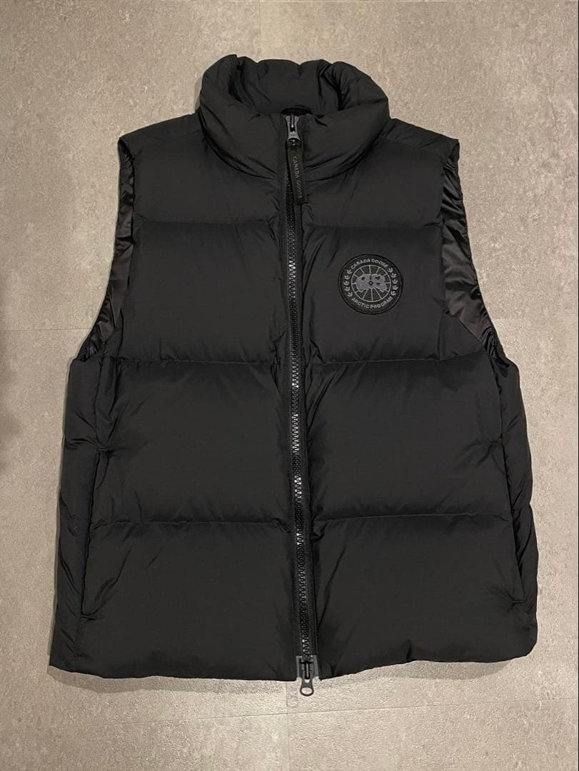   ブラックレーベル ローレンスパッファーベスト M