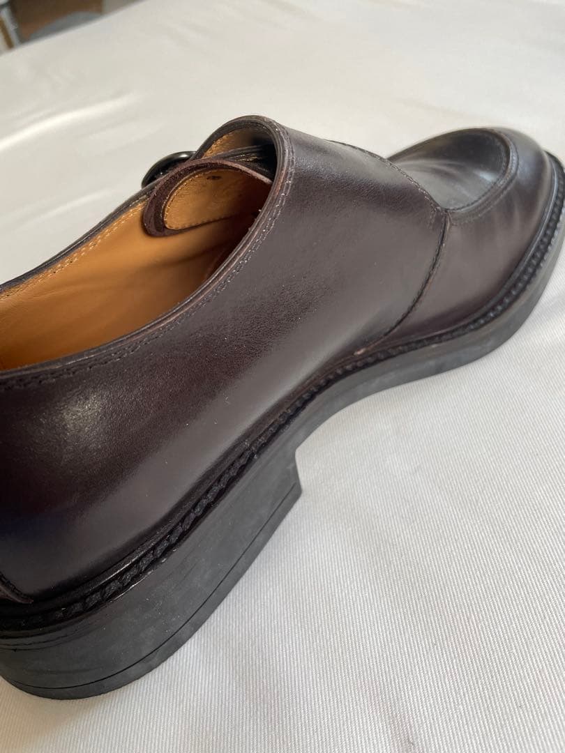 【新品】１５万 試着のみTod’s トッズ　モンクストラップ　ダークブラウン　８