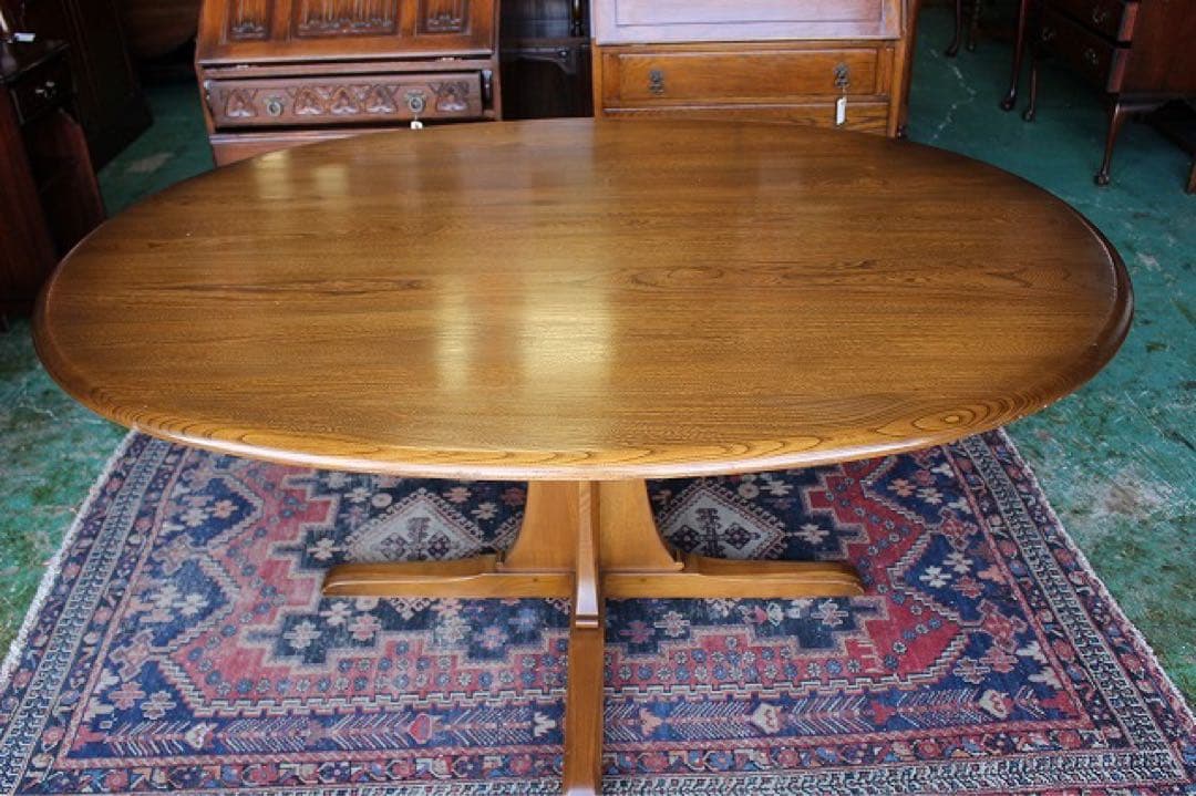 【シシャモ】アーコールのダイニングテーブル①（テーブル部分）