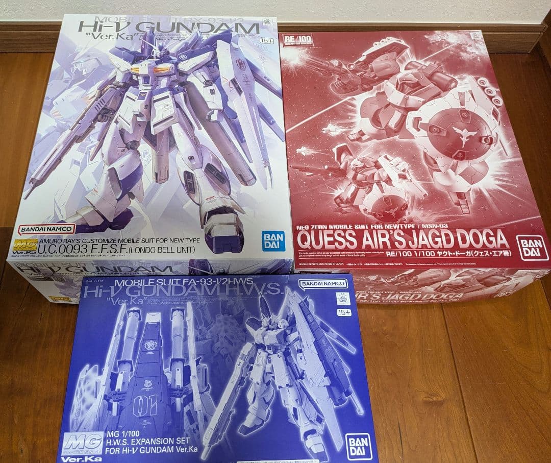 MG Hi-νガンダムVer.Ka　HWS拡張セット　ヤクト・ドーガ（クエス機）