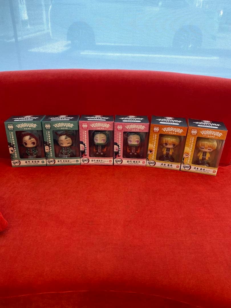 鬼滅の刃　YURAYURA HEAD ゆらゆらヘッド　8点セット　新品未開封