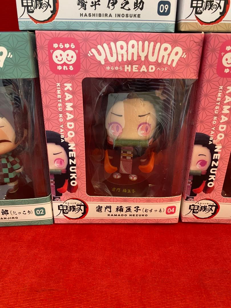 鬼滅の刃　YURAYURA HEAD ゆらゆらヘッド　8点セット　新品未開封