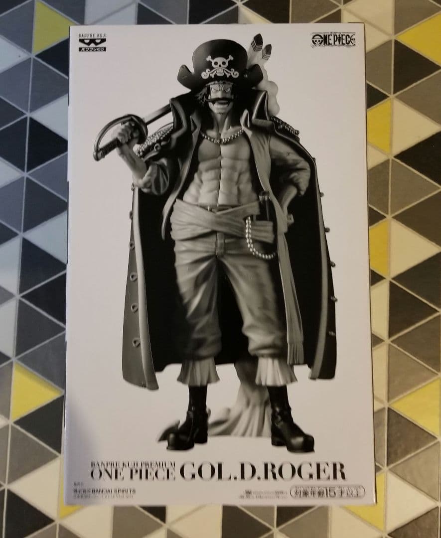 一番くじ　バンプレくじ　ワンピース　ゴール・D・ロジャー　A賞　B賞　フィギュア