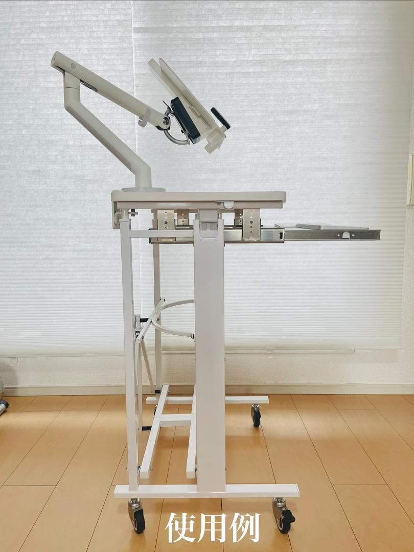 E-WIN 折りたたみスタンディングデスク　キーボードスライダー付