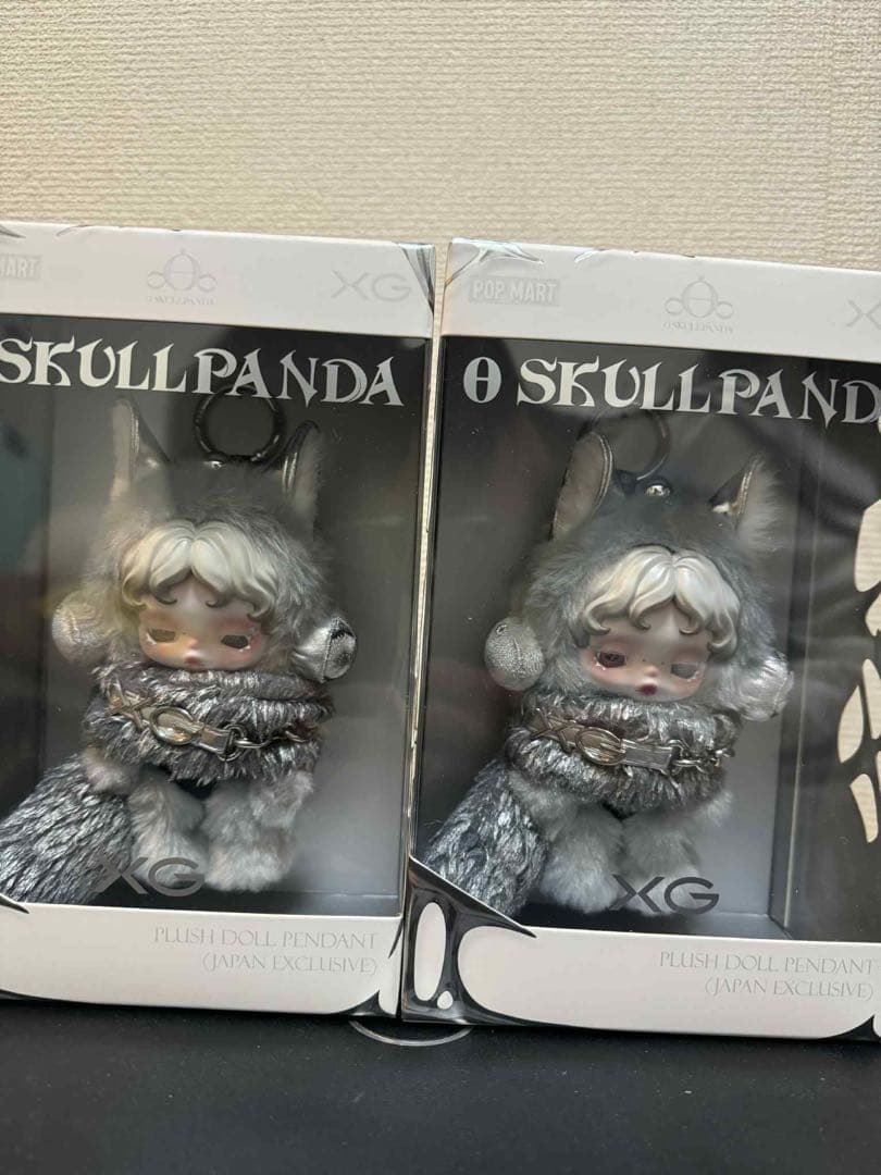SkullPanda x XG ぬいぐるみパンダント(日本限定) 2set