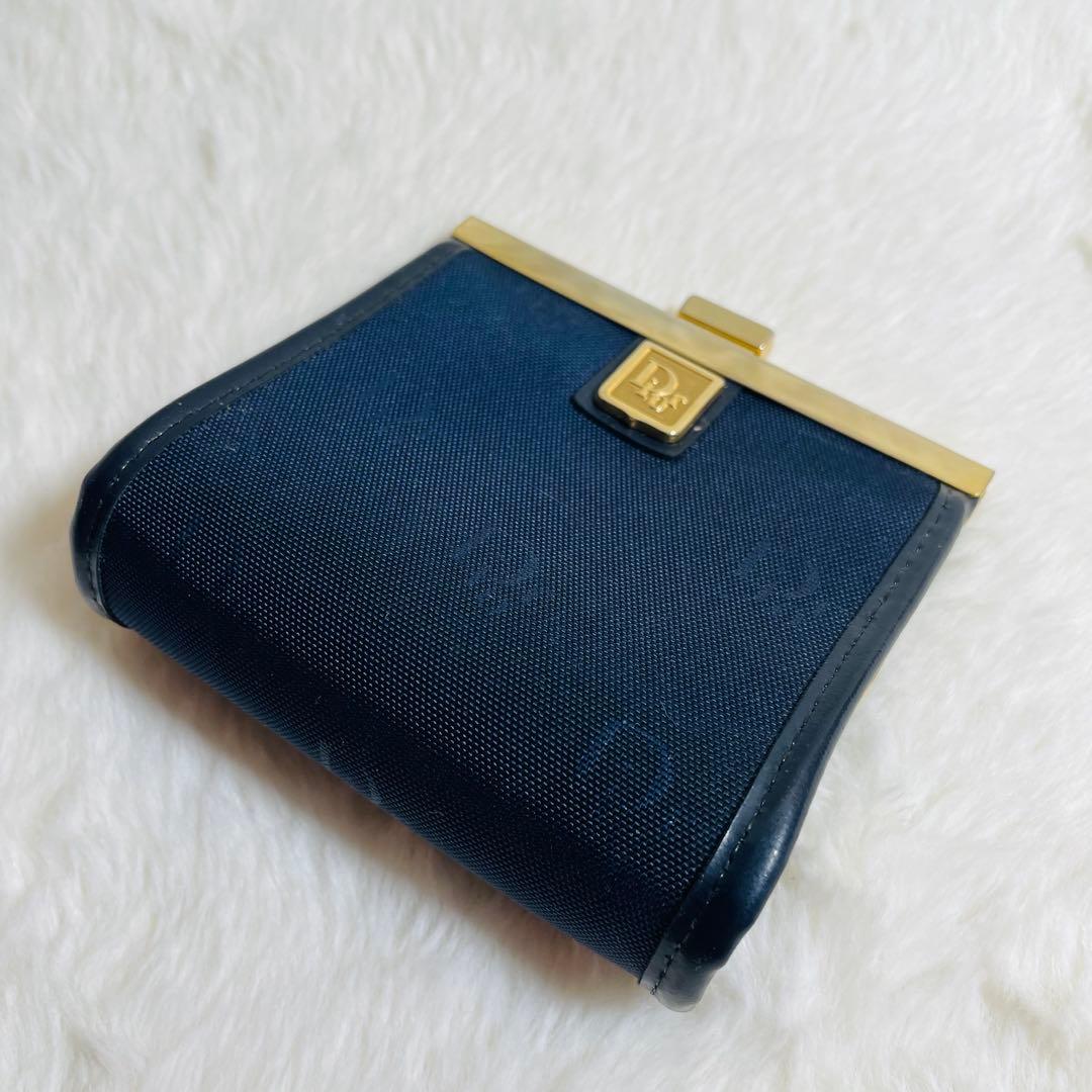 【未使用保管品】Dior トロッター ケース ネイビー 紺