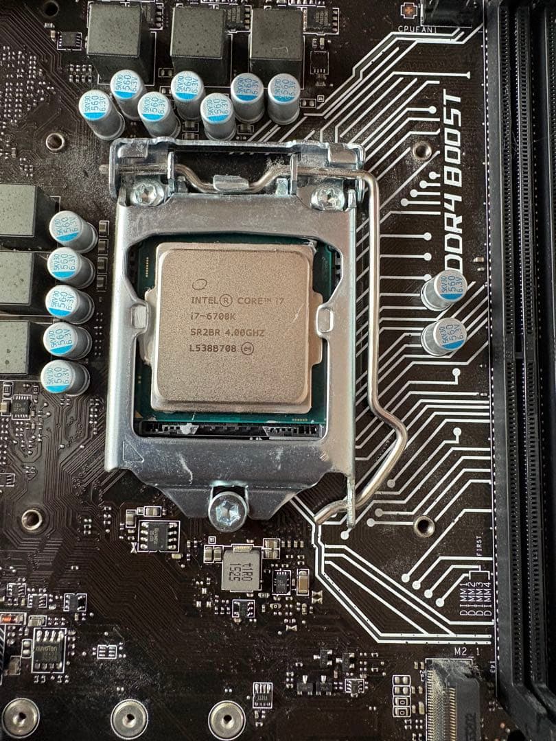 I7-6700k MSI Z170-S01 マザーボード DDR4メモリ16G