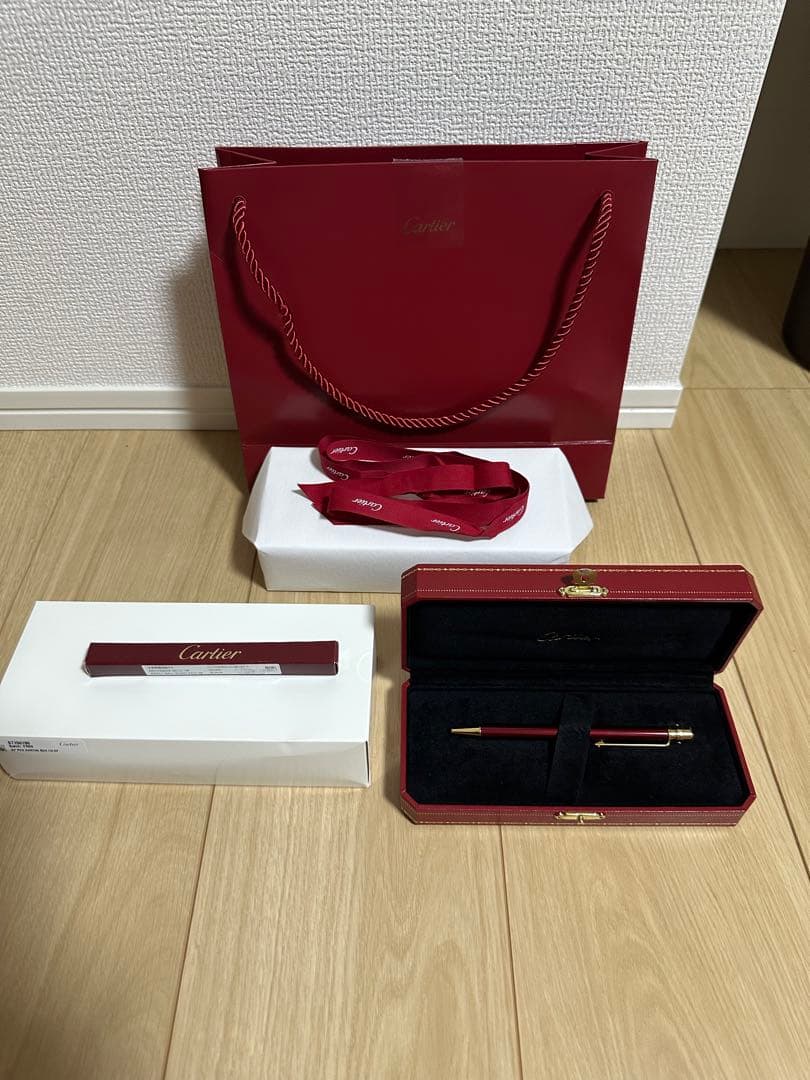 ☆週末値下げ☆【新品未使用】カルティエ ボールペン ボルドー