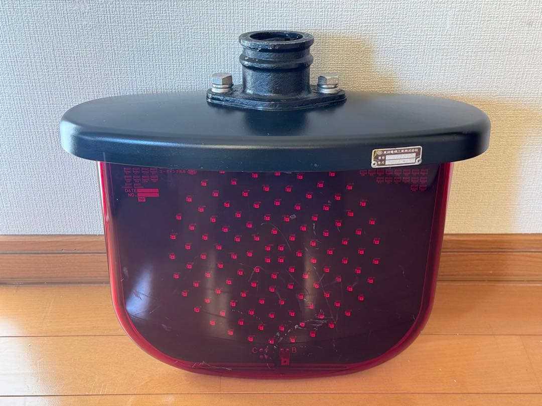 【鉄道部品】薄型踏切警報灯 両面型