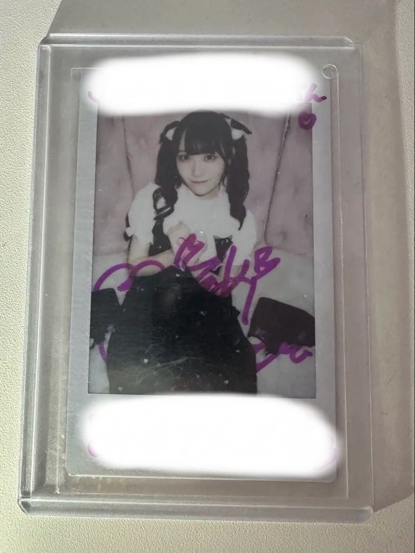 本田珠由記　Jamieエーエヌケー 直筆チェキ　サイン