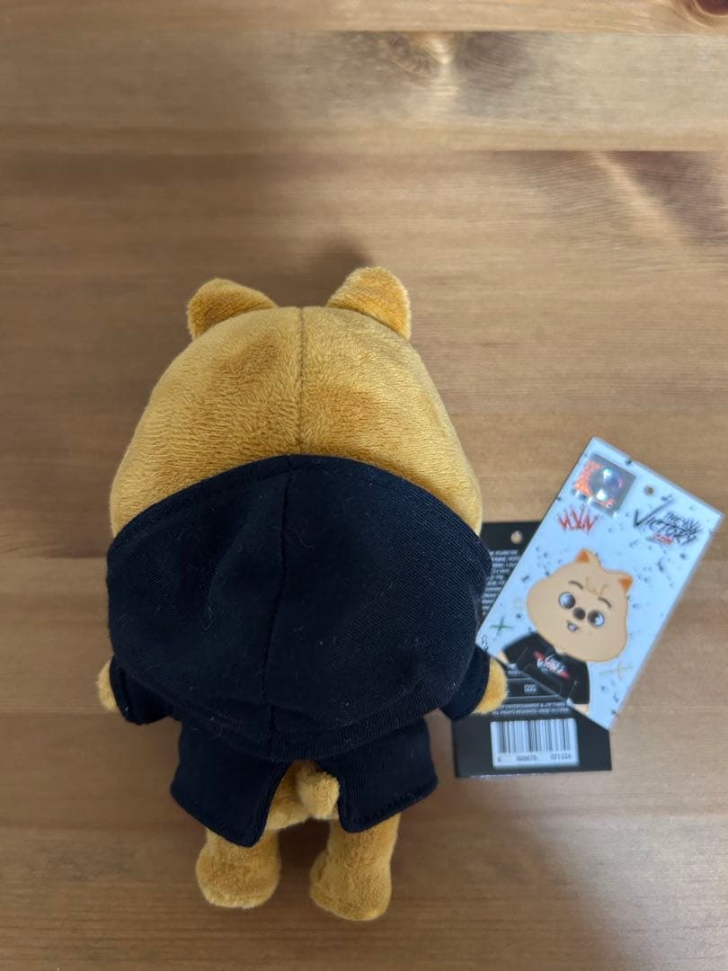 公式 straykids ハンクオッカ 10cm ぬいぐるみ マイクロキーリング