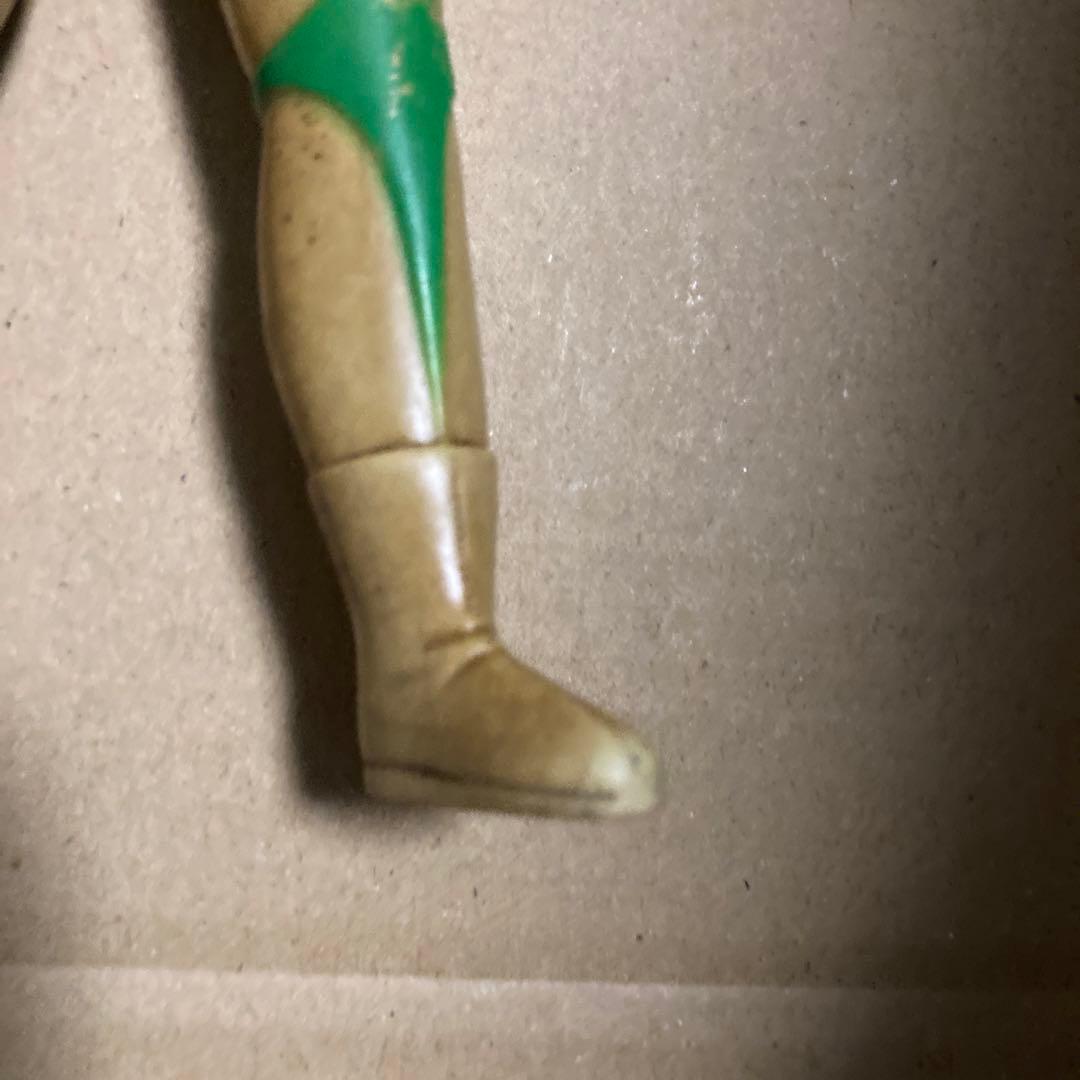 当時物 ミラーマン 面取れ ソフビ 人形 ブルマァク 円谷プロ