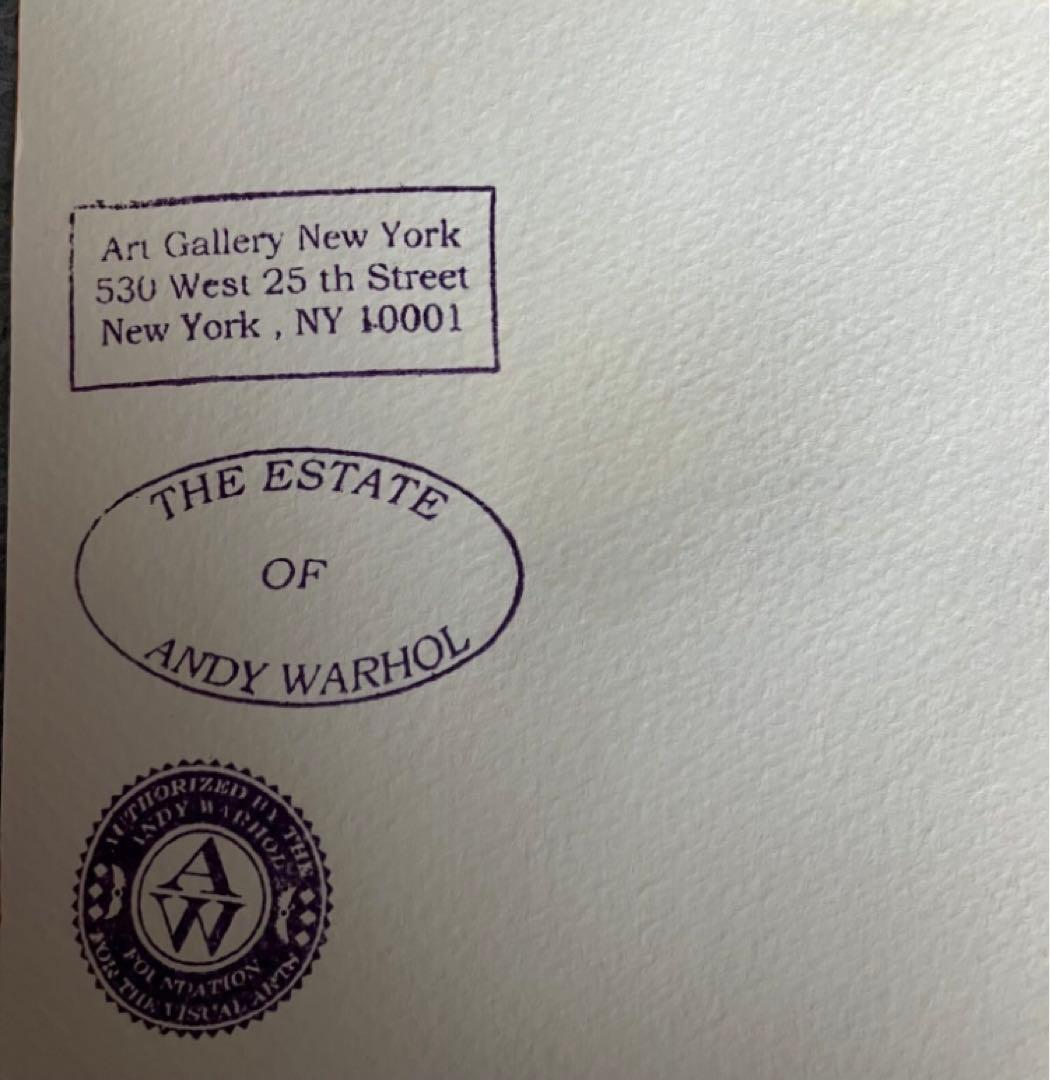 アンディウォーホル　6 水彩画　ブランドオマージュ