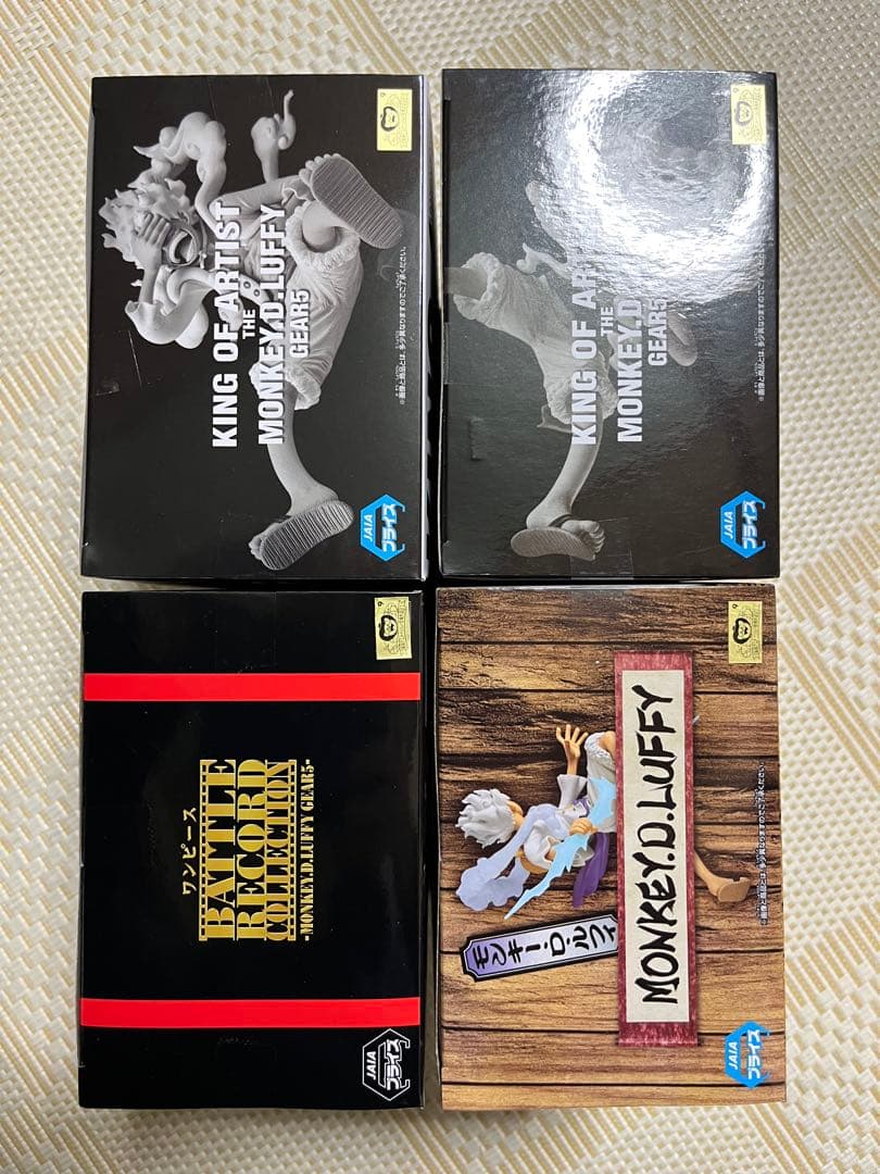ワンピース　フィギュア　4点 セット　モンキー・D・ルフィ　ギア5 （ニカ）
