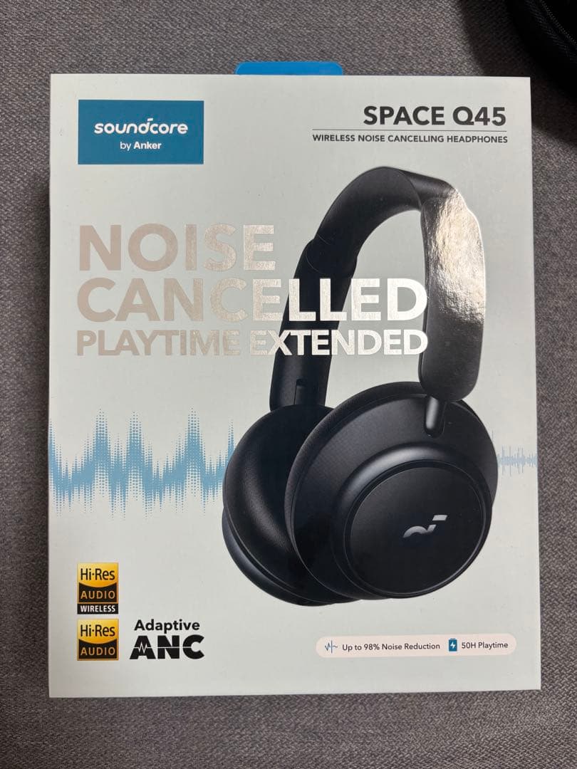 ヘッドホン Anker soundcore SPACE Q45 BLACK