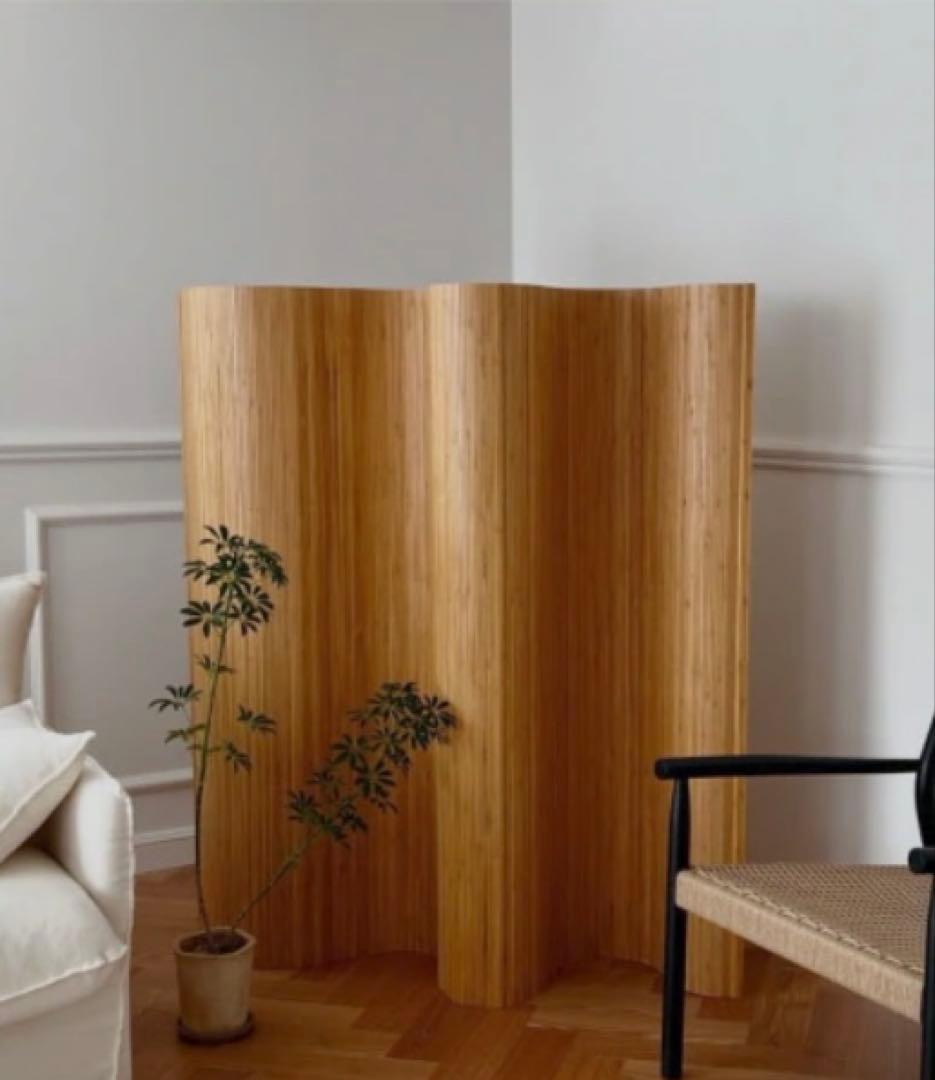 1/5まで Artek風ウッドパーテーション 180×250cm aalto