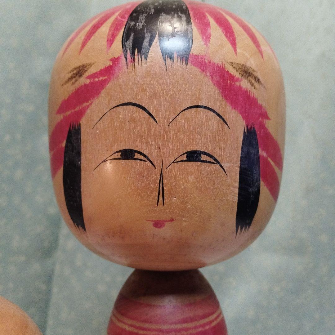 大こけし　中こけし　小こけし　3体