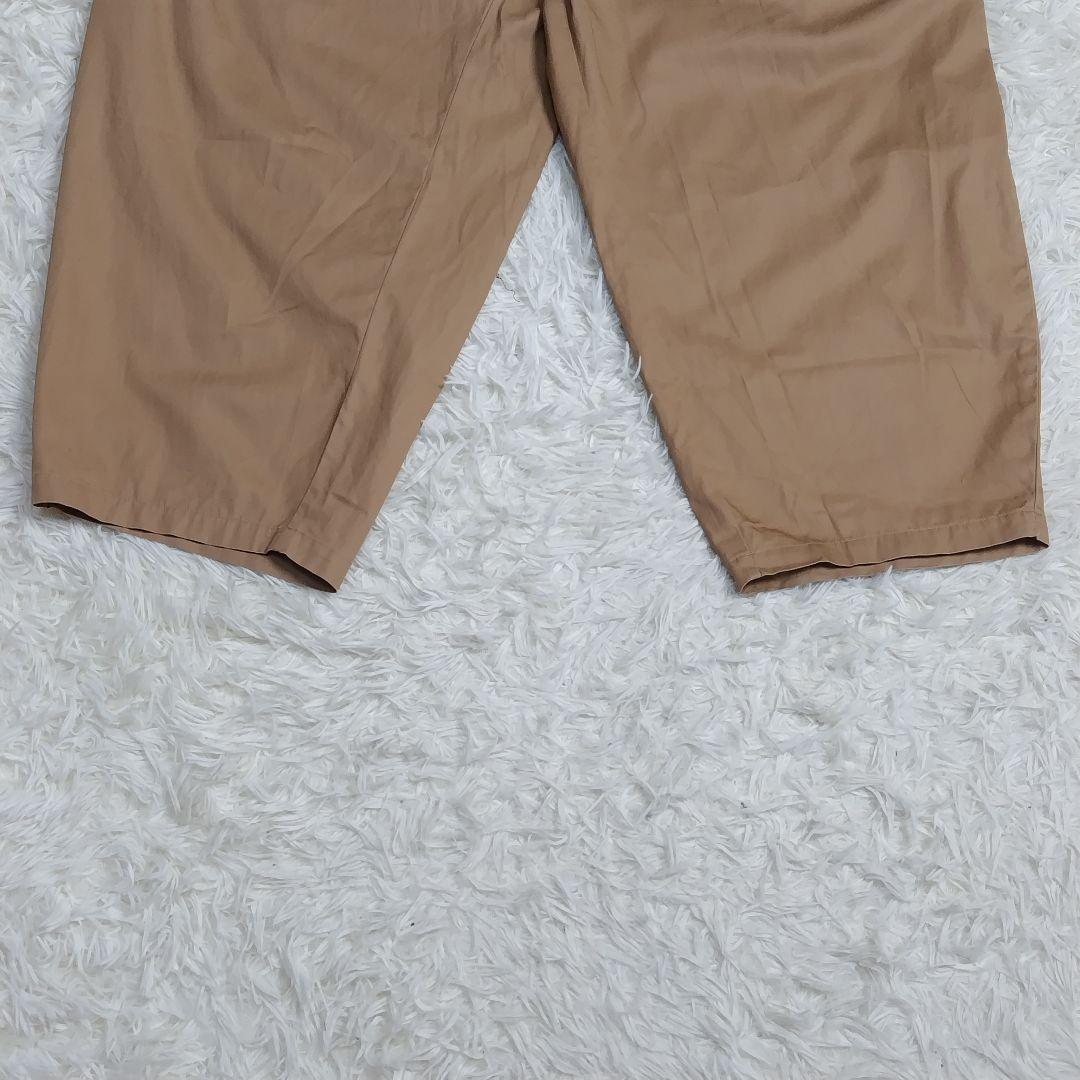【極美品】ミズイロインド 24SS ワイドカーゴパンツ ベージュ
