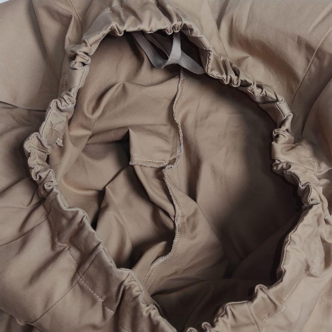 【極美品】ミズイロインド 24SS ワイドカーゴパンツ ベージュ