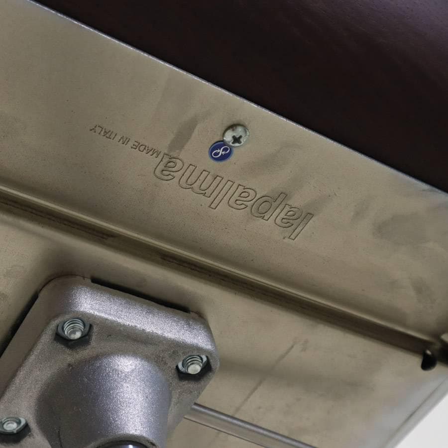 2脚まとめ買い1 イタリア製 ラパルマ レム ハイスツール 板座 オーク突板