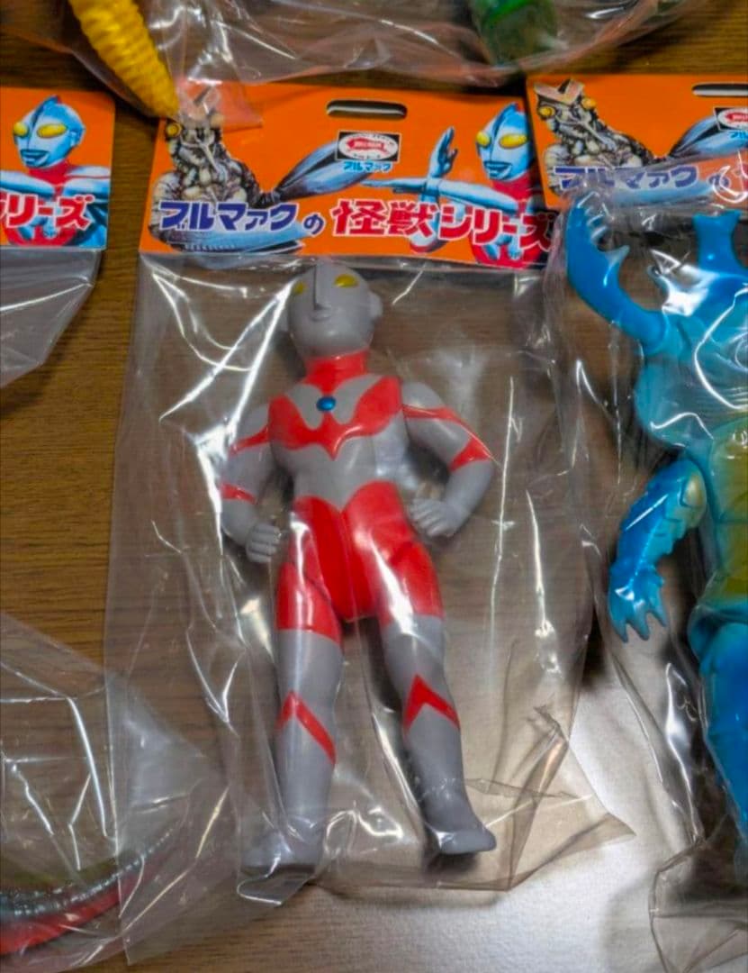 全5種 ブルマァク 怪獣シリーズ 昭和レトロカラー バルタン ゴモラ アントラー