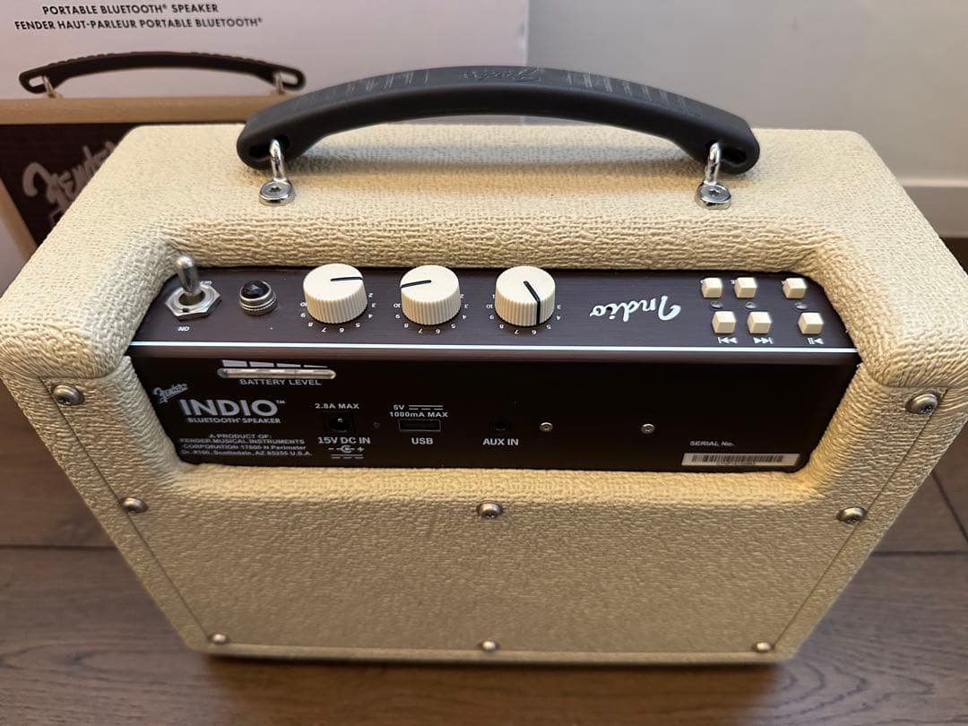 Fender Indio ポータブルスピーカー