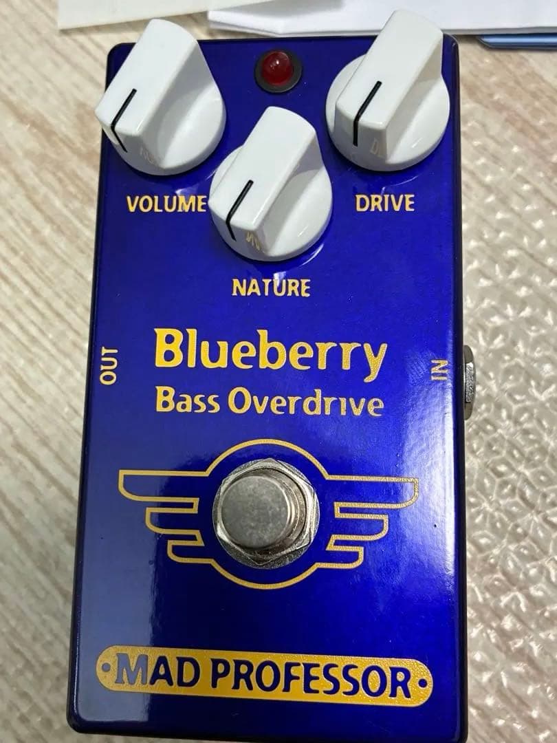 ベース MAD PROFESSOR Blueberry Bass Overdrive